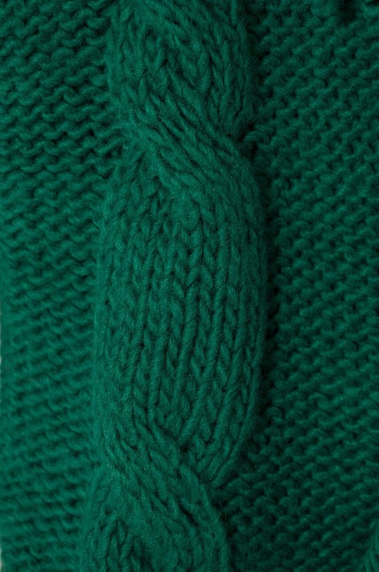 Chłopiec Sisley kardigan z domieszką wełny dziecięcy 105HX600A.G.SEASONAL zielony