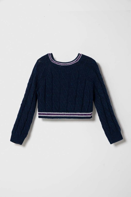 Sisley pulover pentru copii din amestec de lana 1176Y100P.G.SEASONAL albastru AW23