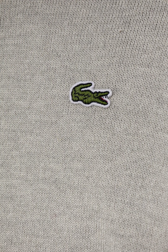 Мальчик Детский свитер с примесью шерсти Lacoste AJ1121 серый