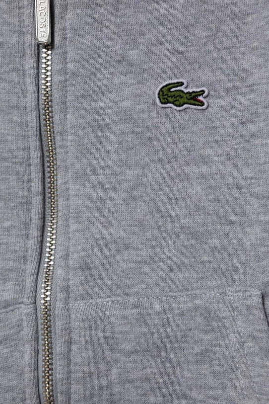 Хлопчик Дитяча бавовняна кофта Lacoste SJ9723 сірий