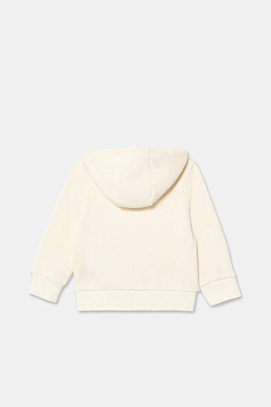 Dječja pamučna dukserica Lacoste SJ9723 bež AW25