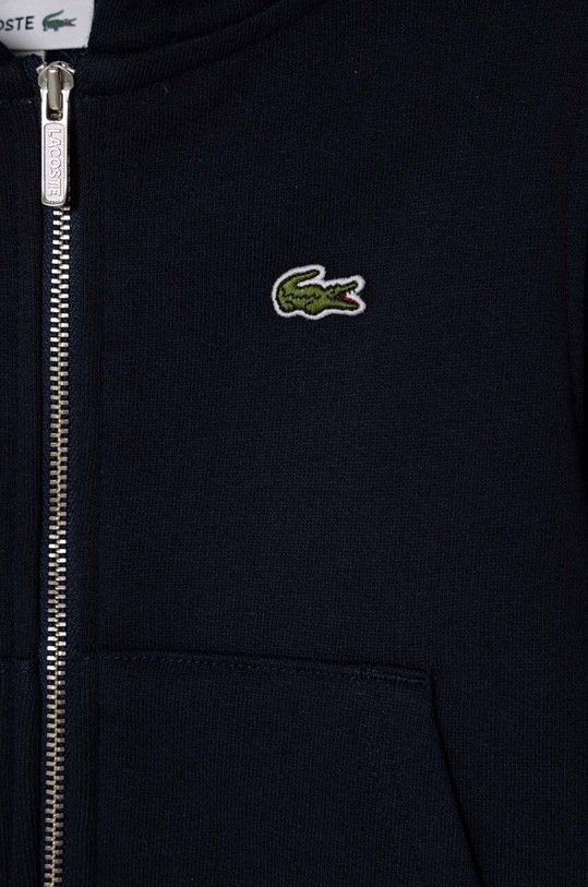 Κοριτσίστικα Παιδική βαμβακερή μπλούζα Lacoste SJ9723 σκούρο μπλε
