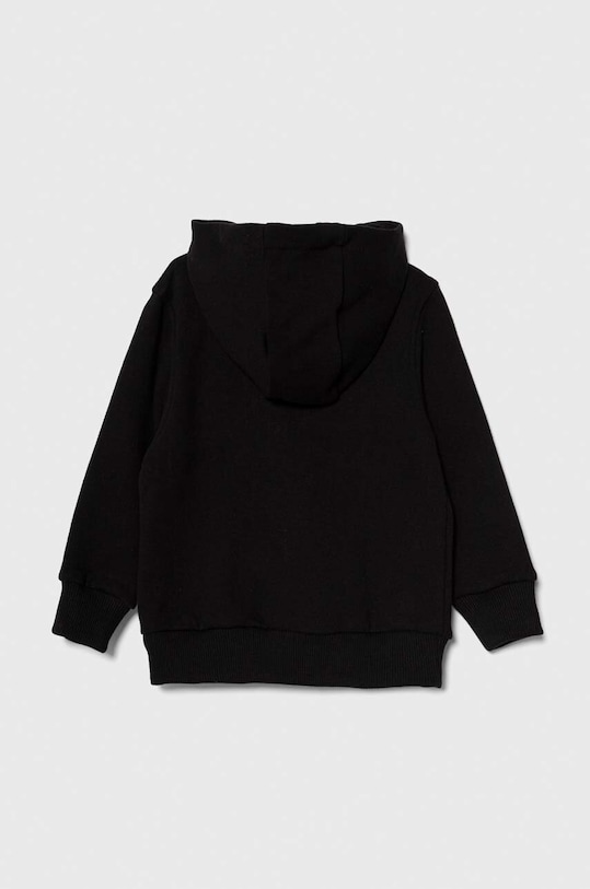 Детски памучен суичър Lacoste SJ9723 черен AW25