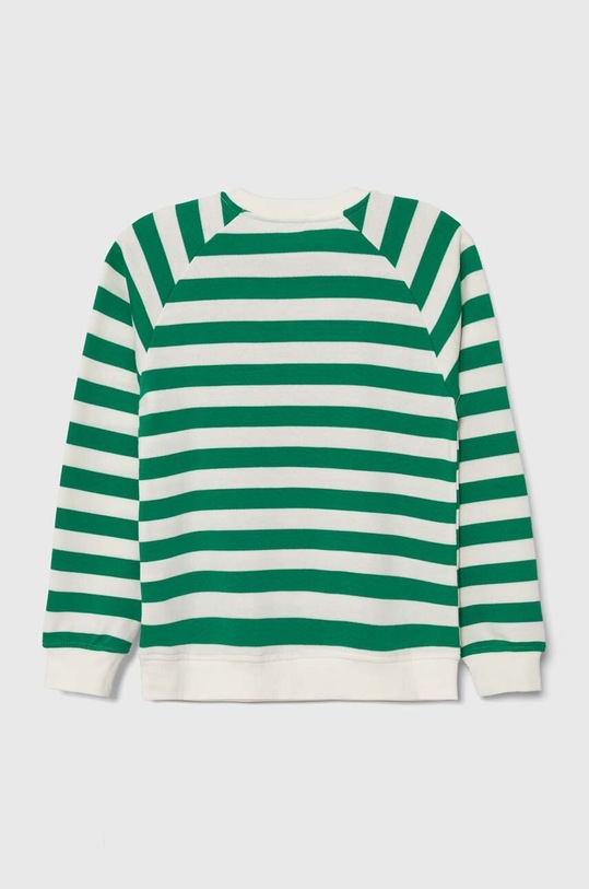 United Colors of Benetton gyerek melegítőfelső pamutból 36PLC10DE.G.SEASONAL zöld AW23