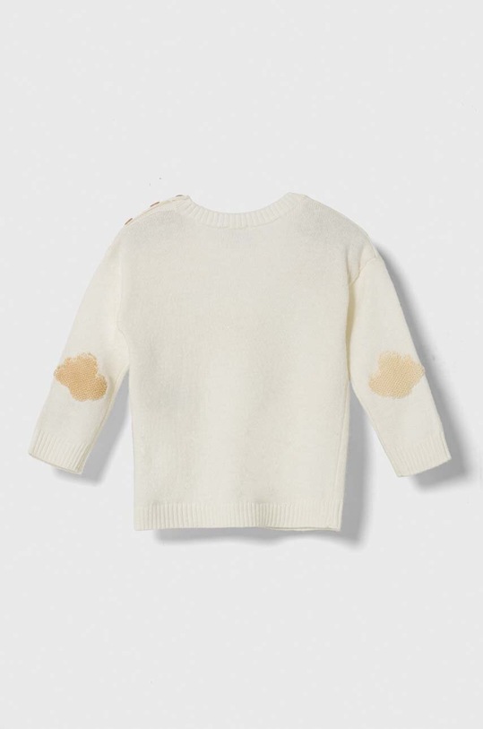United Colors of Benetton sweter z domieszką wełny niemowlęcy 1132B100R.W.SEASONAL beżowy AW23