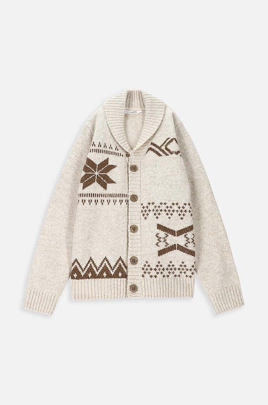 Dětský svetr Coccodrillo středně silná béžová ZC3172201CBK