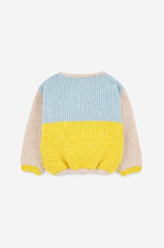 Chłopiec Bobo Choses sweter niemowlęcy 223AB095 niebieski