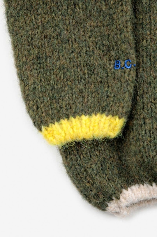 Pulover za dojenčka Bobo Choses zelena 223AB096