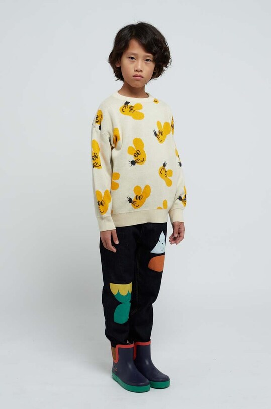 Детский хлопковый свитер Bobo Choses 223AC111