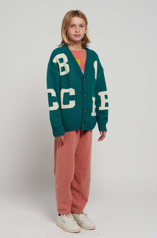Детский кардиган с примесью шерсти Bobo Choses 223AC122