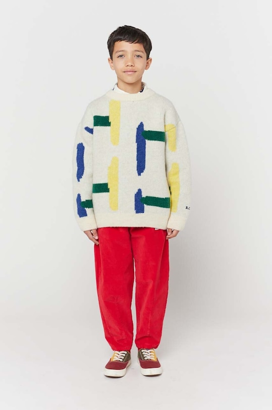 Детский свитер с примесью шерсти Bobo Choses 223FC016