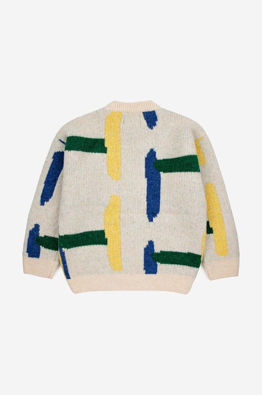 Мальчик Детский свитер с примесью шерсти Bobo Choses 223FC016 бежевый