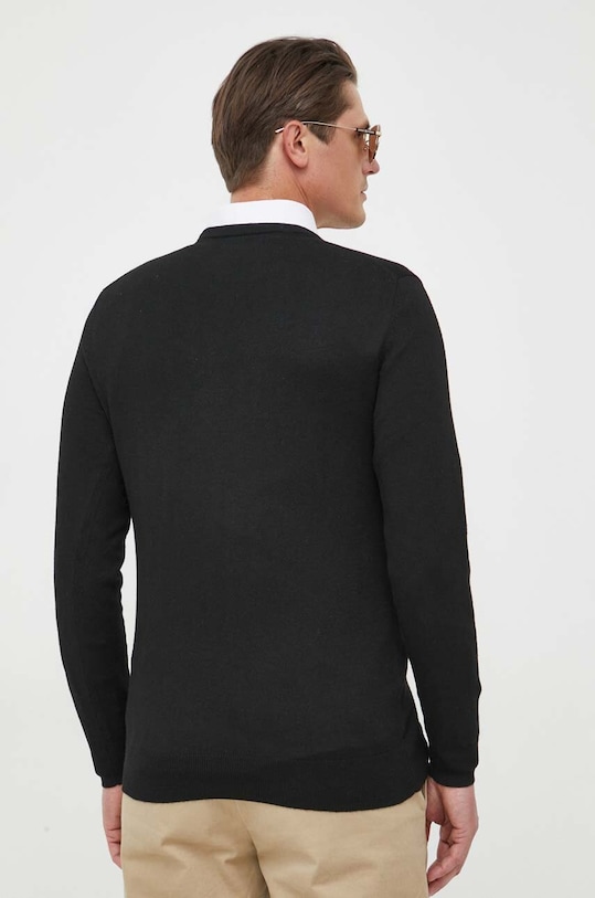 Ruházat Guess pulóver selyemkeverékből M3YR03.Z3052 fekete