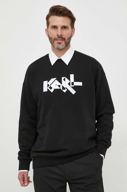 Karl Lagerfeld bluza pozostałe czarny 533910.705268