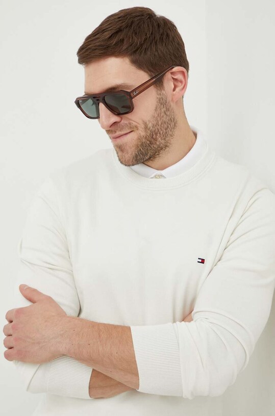Tommy Hilfiger sweter pozostałe beżowy MW0MW21316