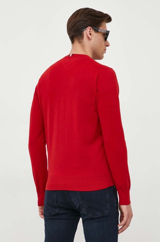 Ρούχα Πουλόβερ Tommy Hilfiger MW0MW21316 κόκκινο