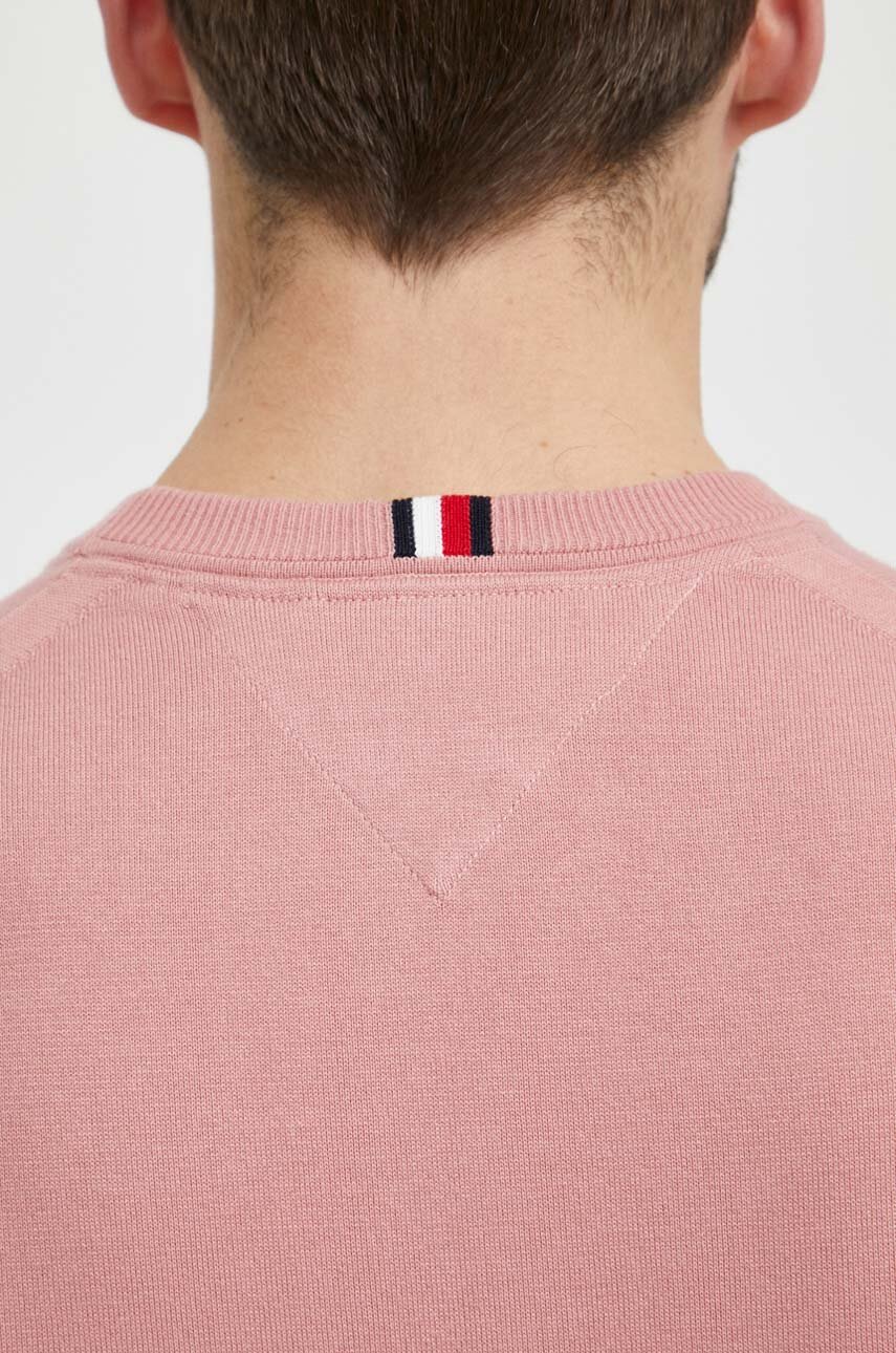 Tommy Hilfiger pulóver rózsaszín MW0MW21316