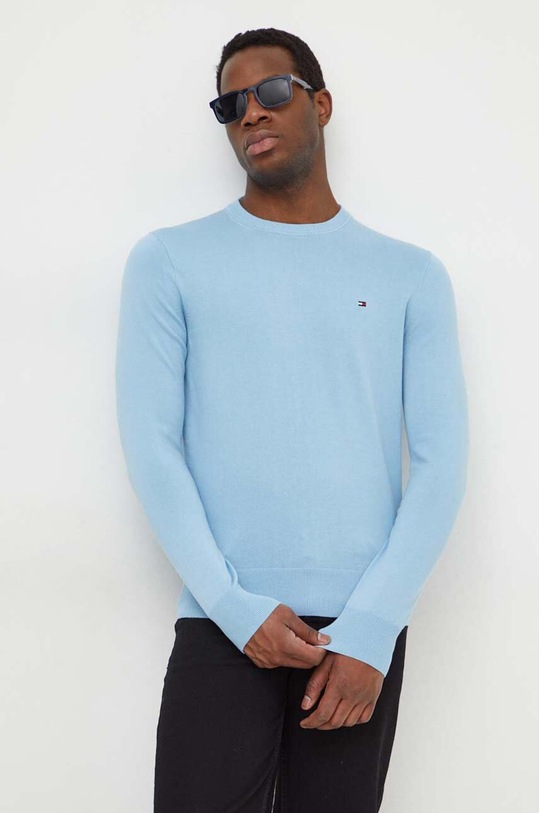 Tommy Hilfiger sweter niebieski MW0MW21316