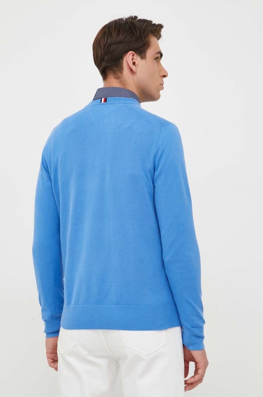 Odzież Tommy Hilfiger sweter MW0MW21316 niebieski