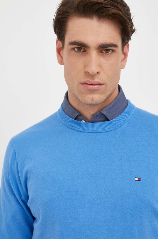 Tommy Hilfiger sweter niebieski MW0MW21316