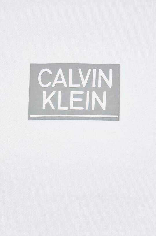 Bavlnená mikina Calvin Klein K10K111525 biela