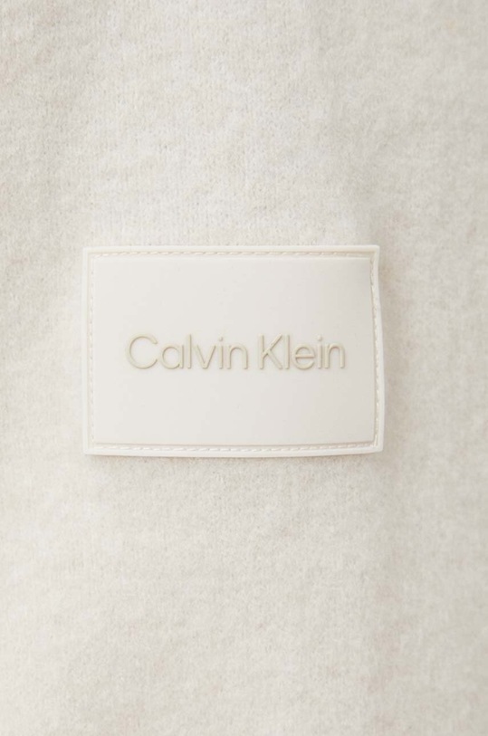 Calvin Klein sweter z domieszką wełny K10K110401 beżowy
