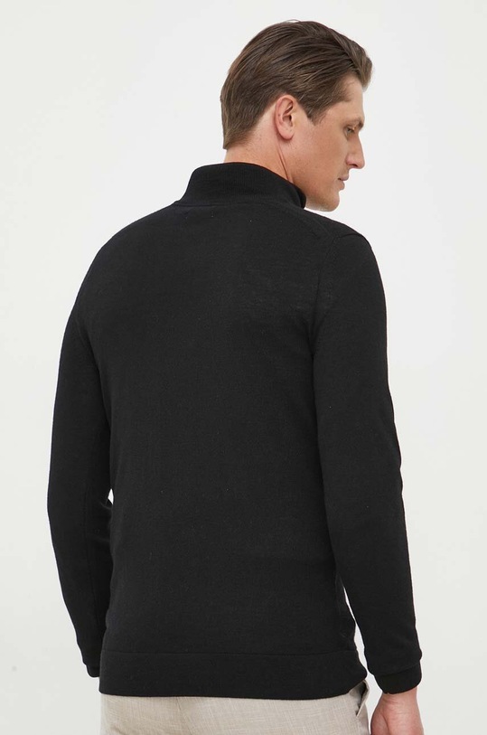Odzież Calvin Klein sweter wełniany K10K110421 czarny