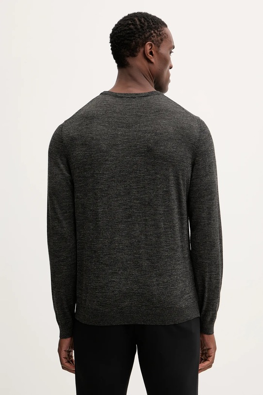 Odzież BOSS sweter wełniany 50468239 szary