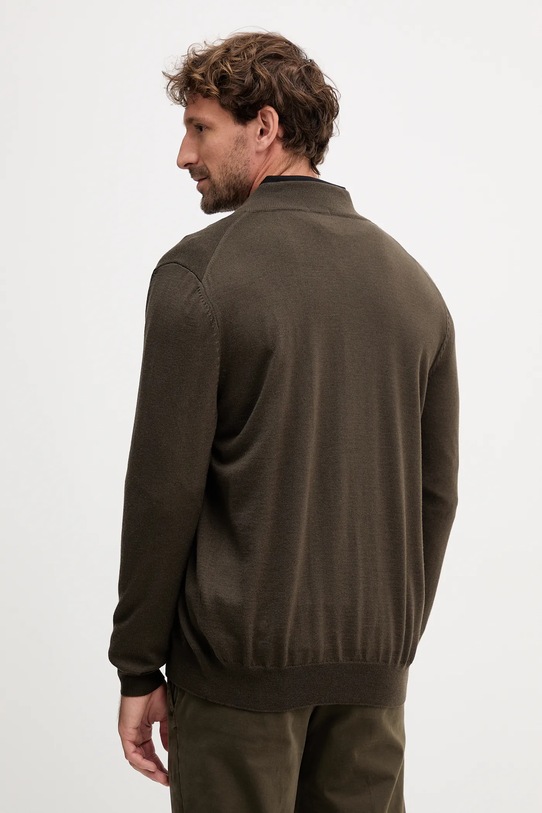 Oblačila Volnena jopica BOSS Balonso-L 50476347 zelena