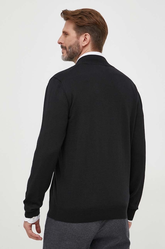 Одяг Вовняний кардиган BOSS 50476347 чорний