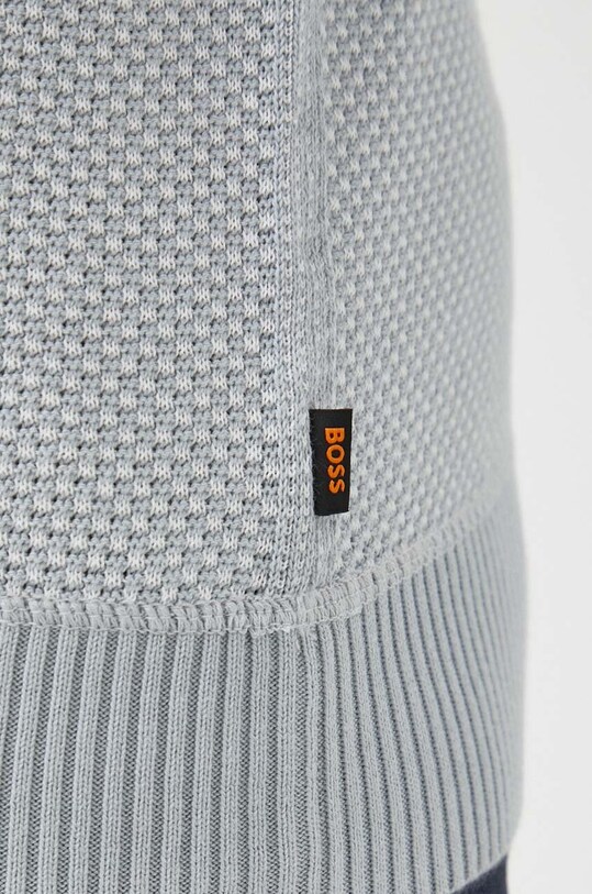 BOSS Orange t-shirt bawełniany 50494404 szary
