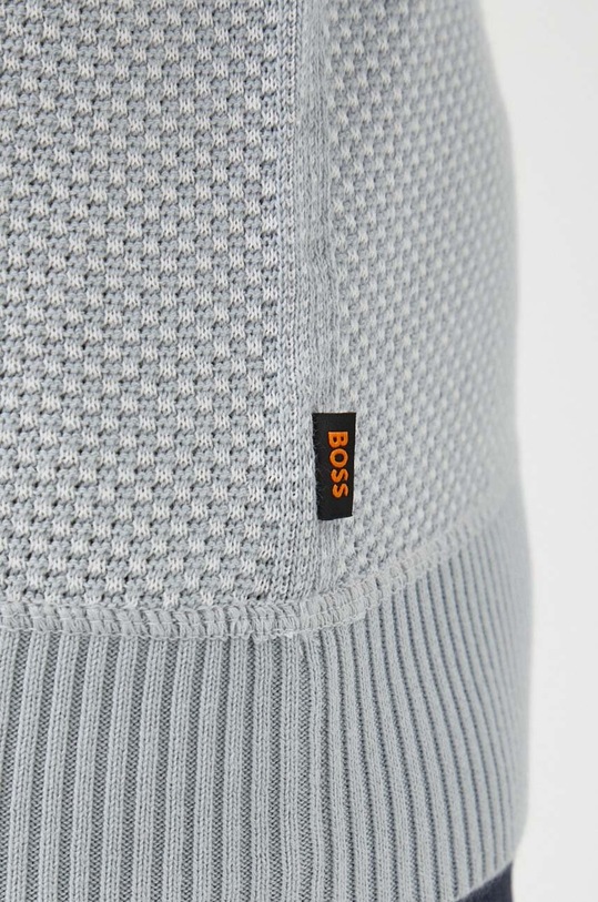 BOSS Orange t-shirt bawełniany 50494404 szary