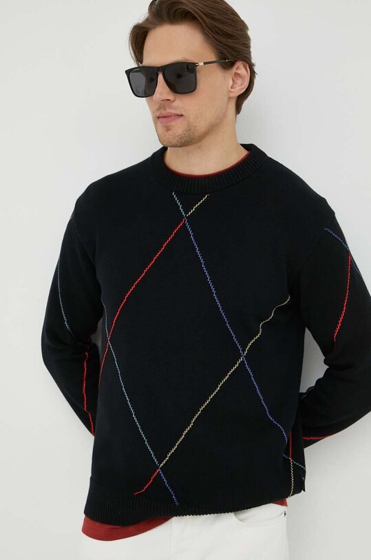 PS Paul Smith sweter pozostałe czarny M2R.225Y.L21870
