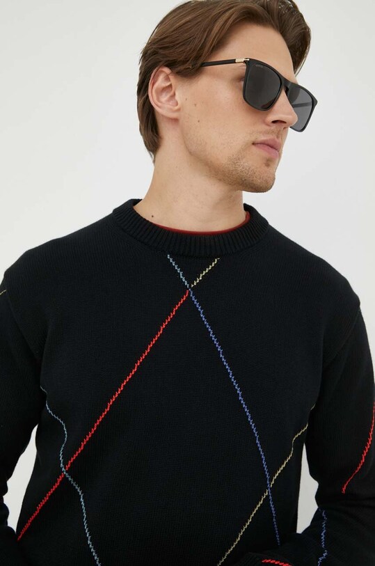 PS Paul Smith sweter czarny M2R.225Y.L21870