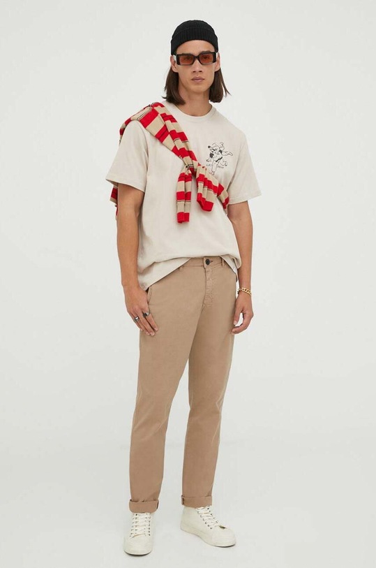 Vlnený sveter PS Paul Smith M2R.217Y.L21863 červená AW23