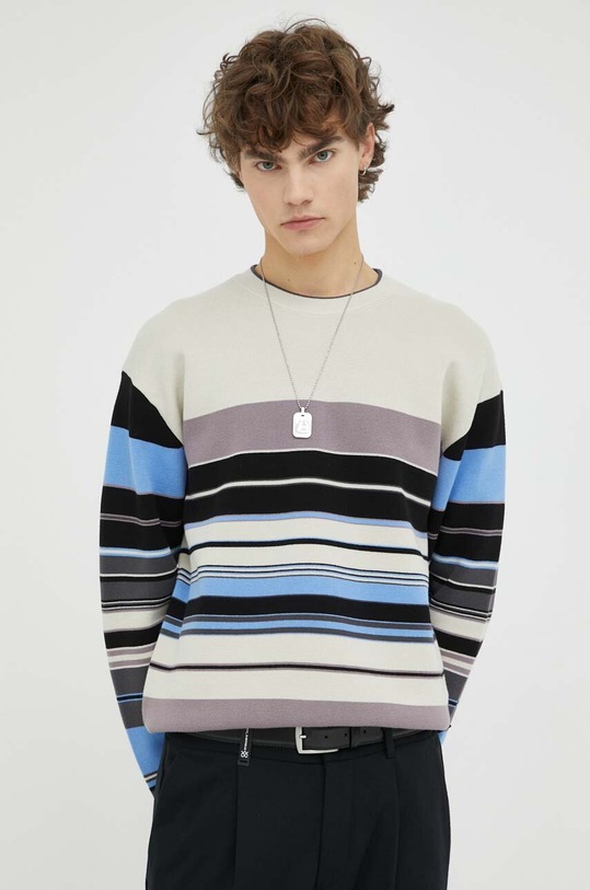 PS Paul Smith pamut pulóver M2R.214Y.L21866 többszínű AW23