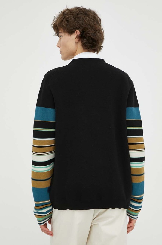 Odzież PS Paul Smith kardigan bawełniany M2R.235Y.L21866 czarny