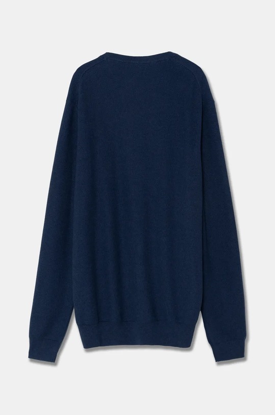 Хлопковый свитер Polo Ralph Lauren 710918163 тёмно-синий NC24