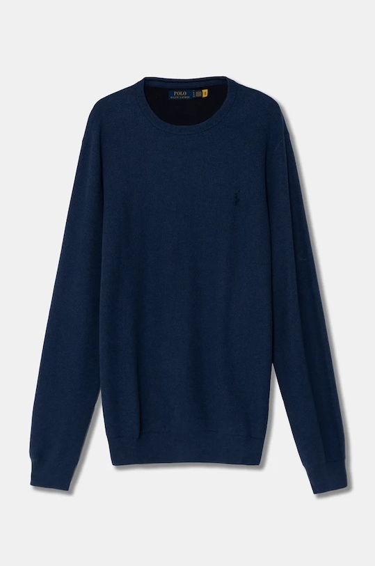 Polo Ralph Lauren pulover de bumbac subtiri albastru 710918163