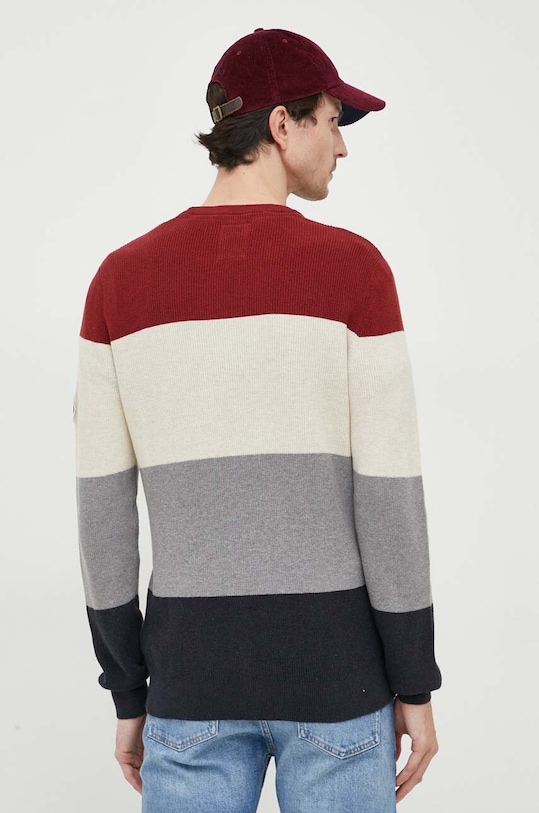 Ρούχα Βαμβακερό πουλόβερ Lindbergh 30.824046.DK.RED πολύχρωμο