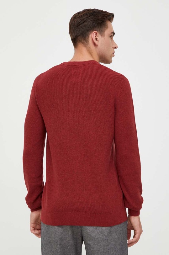 Ρούχα Βαμβακερό πουλόβερ Lindbergh 30.824047.DK.RED.MEL κόκκινο