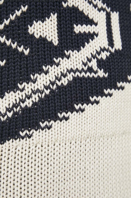 Lindbergh kardigan bawełniany beżowy 30.827014.CREAM.WHITE