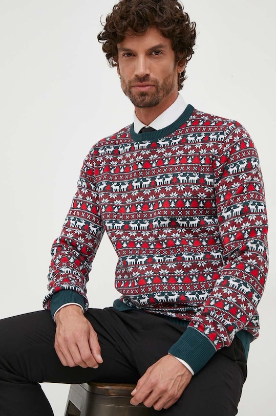 Lindbergh sweter pozostałe zielony 30.800169.DK.GREEN