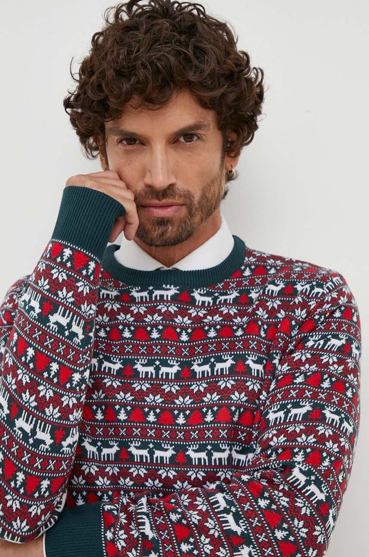 Lindbergh sweter zielony 30.800169.DK.GREEN