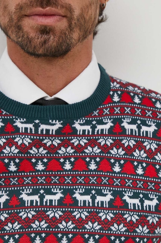 Lindbergh sweter 30.800169.DK.GREEN zielony