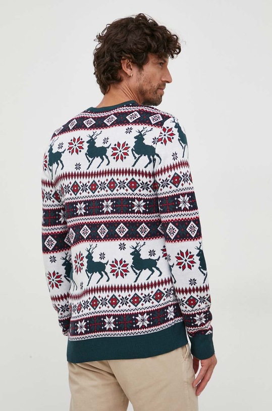 Lindbergh sweter zielony 30.800169.WHITE