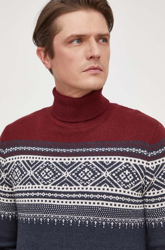 Lindbergh sweter granatowy 30.804080.NAVY