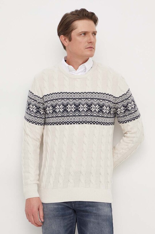 Pulover Lindbergh Drugo bež 30.804081.OFF.WHITE