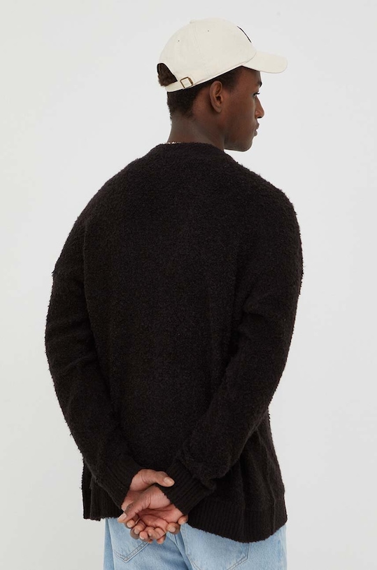 Levi's cardigan din amestec de lana negru A0709.0019