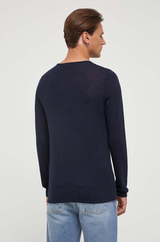 Odzież Drykorn sweter wełniany 48867.420003 granatowy
